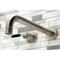 Kingston Brass KS8058CKL Wall Mount Tub Faucet, Brushed Nickel KS8058CKL - alternate 2